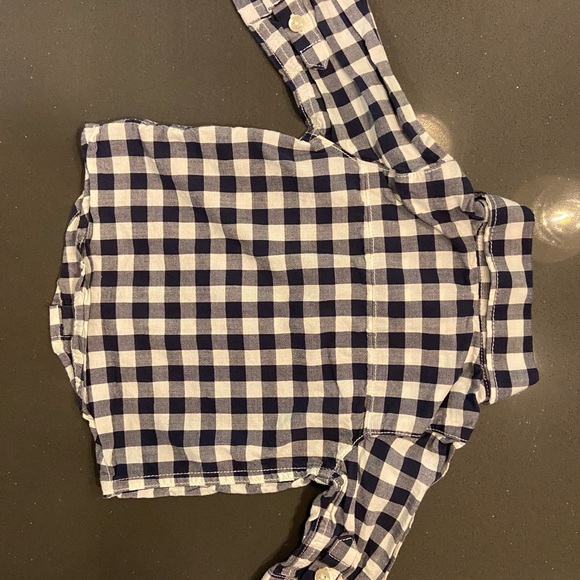 Carter’s Matching Button Down Shirt and Pant Set - Picture 2 of 4